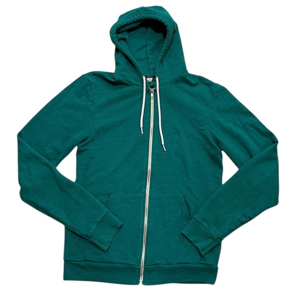 American Apparel M Full-zip hooded sweatshirt F497
